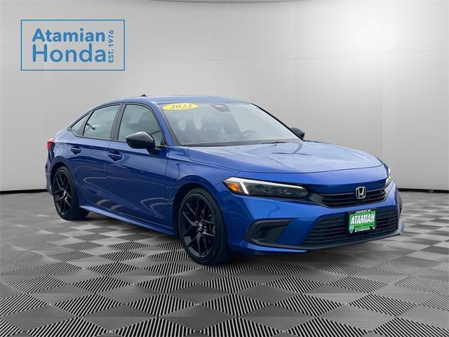 used 2022 Honda Civic car, priced at $21,688