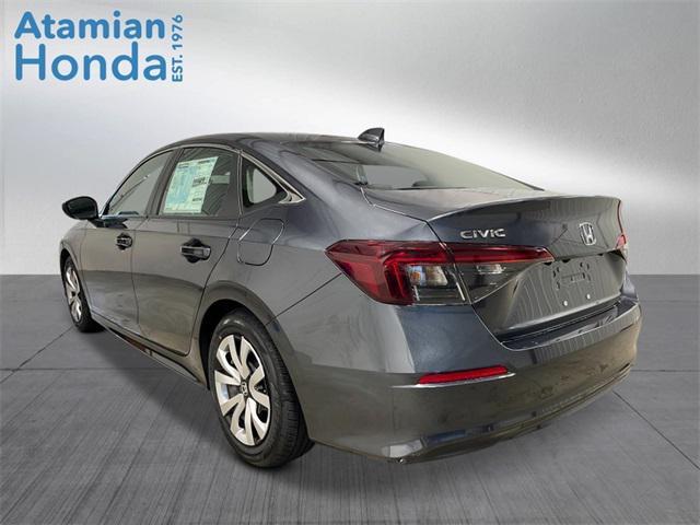 new 2026 Honda Civic car, priced at $25,745