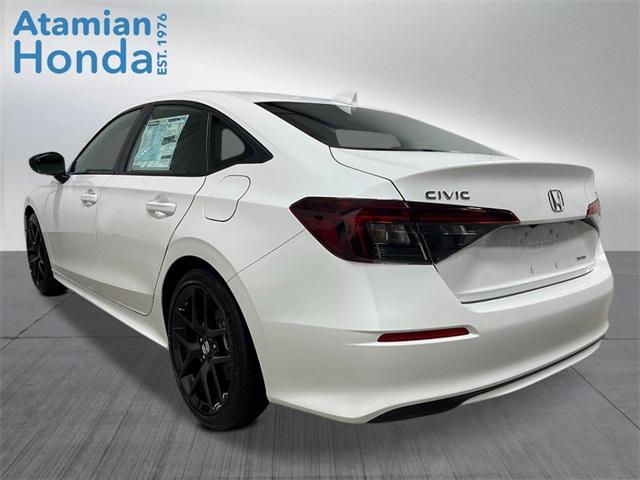 new 2025 Honda Civic Hybrid car, priced at $30,555