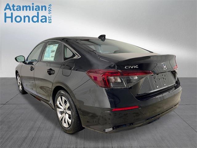 new 2026 Honda Civic car, priced at $25,790