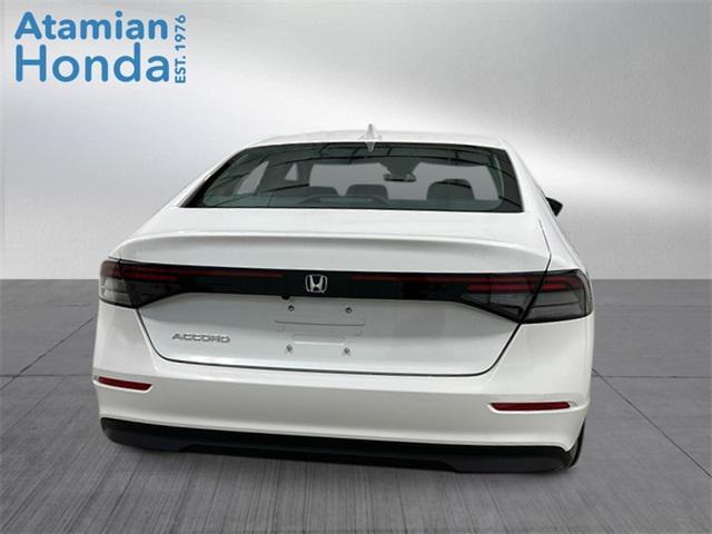new 2025 Honda Accord car, priced at $29,900