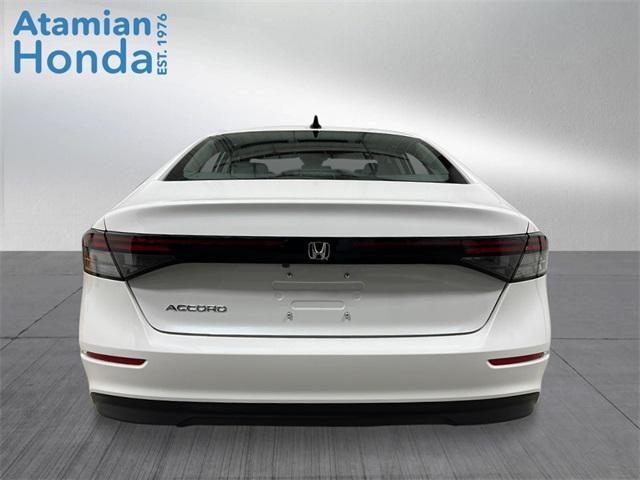 new 2025 Honda Accord car, priced at $32,165