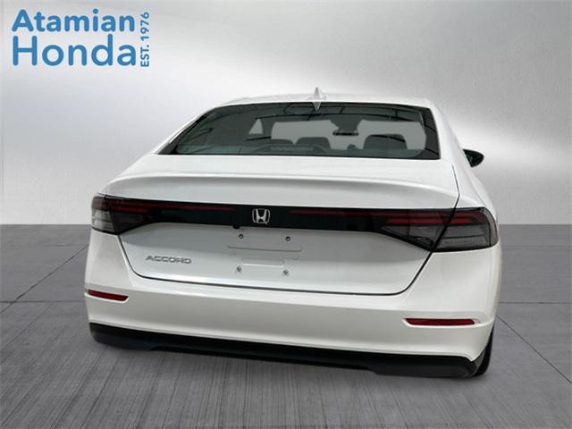 new 2025 Honda Accord car, priced at $29,189