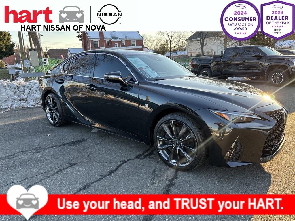 used 2024 Lexus IS 350 car, priced at $46,500