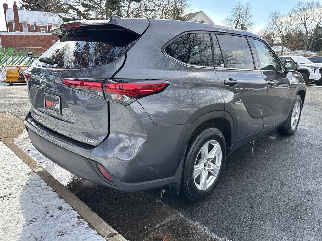 used 2021 Toyota Highlander car, priced at $29,500