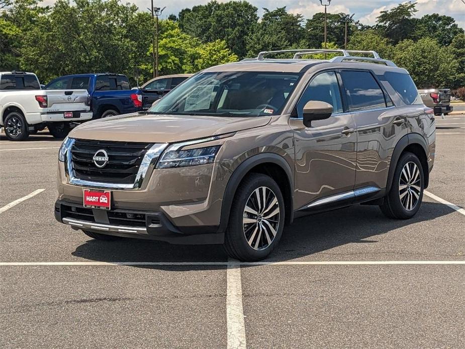 new 2023 Nissan Pathfinder car, priced at $50,542