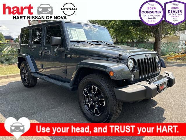 used 2018 Jeep Wrangler JK Unlimited car, priced at $23,500