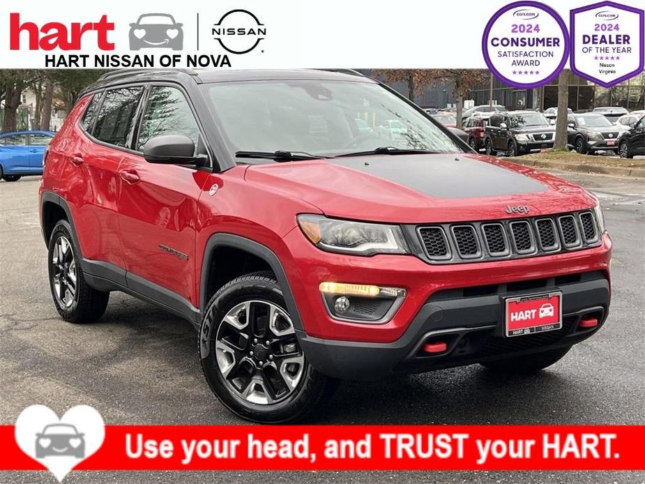 used 2018 Jeep Compass car, priced at $18,470