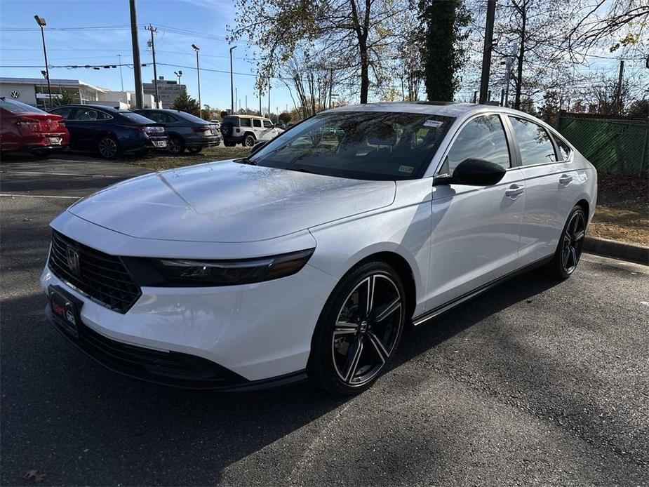 used 2025 Honda Accord Hybrid car, priced at $31,500