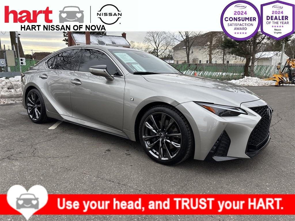 used 2023 Lexus IS 350 car, priced at $43,000