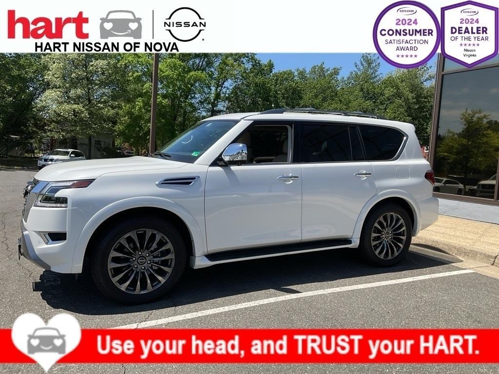 used 2023 Nissan Armada car, priced at $54,061