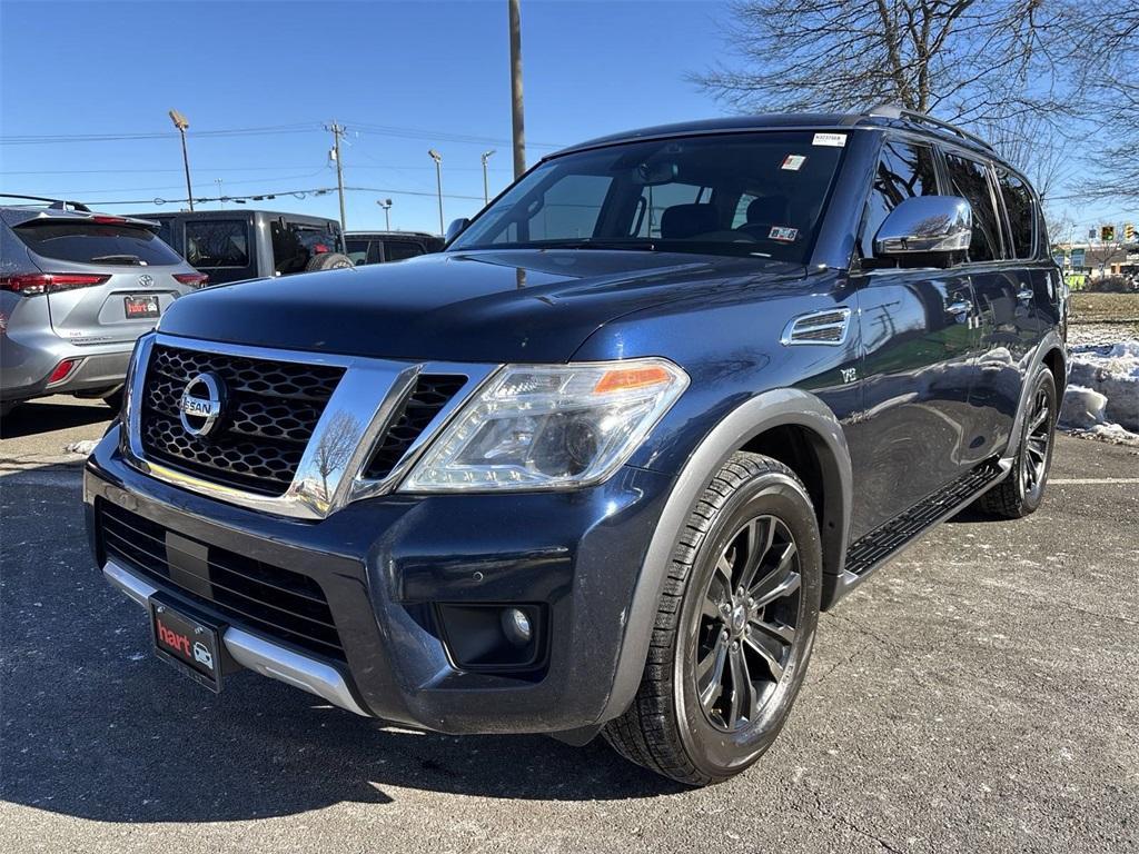 used 2017 Nissan Armada car, priced at $18,000