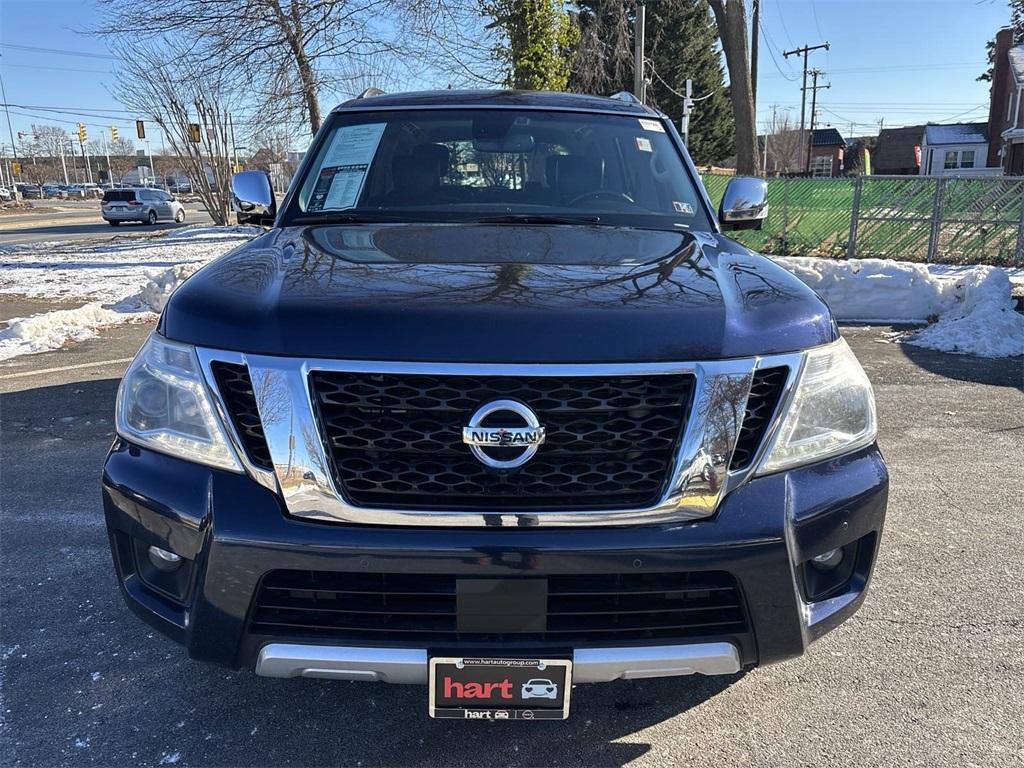 used 2017 Nissan Armada car, priced at $18,000