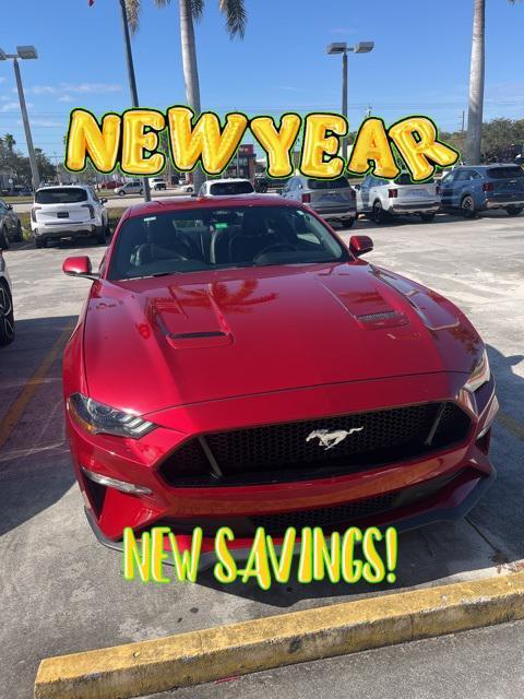 used 2021 Ford Mustang car, priced at $32,999