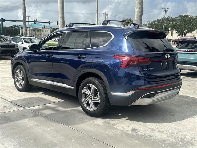 used 2021 Hyundai Santa Fe car, priced at $20,999
