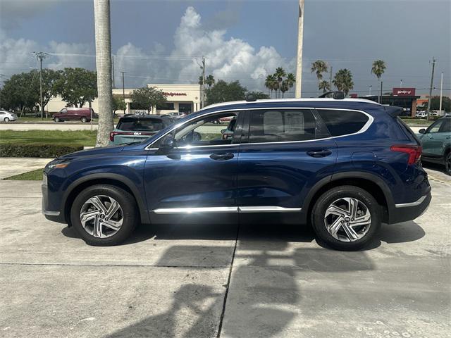 used 2021 Hyundai Santa Fe car, priced at $20,999