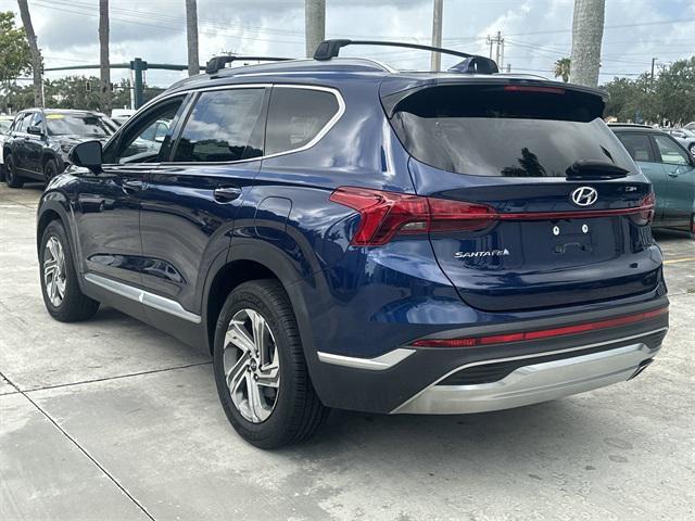 used 2021 Hyundai Santa Fe car, priced at $20,999