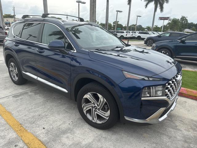used 2021 Hyundai Santa Fe car, priced at $24,999