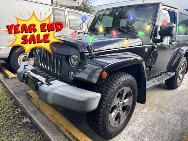 used 2017 Jeep Wrangler car, priced at $24,499