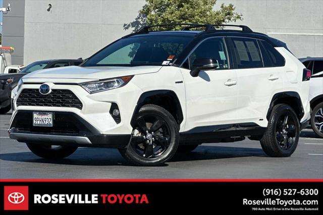 used 2019 Toyota RAV4 Hybrid car, priced at $28,999