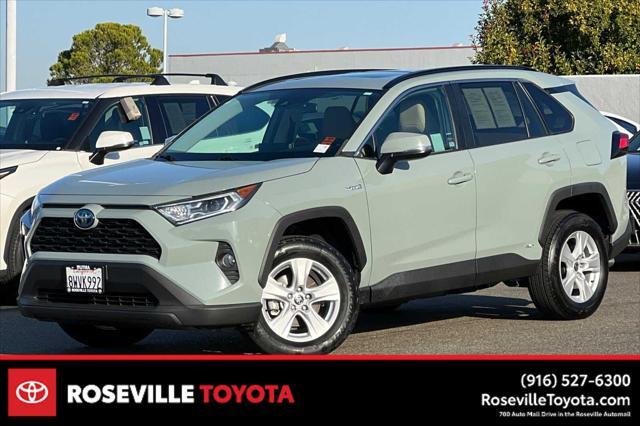 used 2021 Toyota RAV4 Hybrid car, priced at $25,977