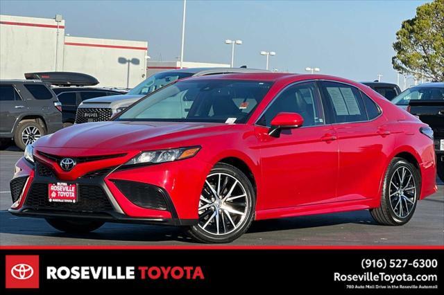 used 2021 Toyota Camry car, priced at $22,999