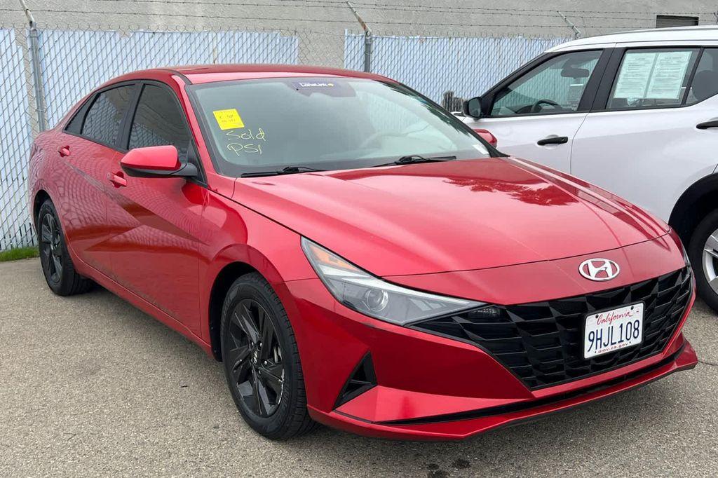 used 2021 Hyundai Elantra car, priced at $14,999