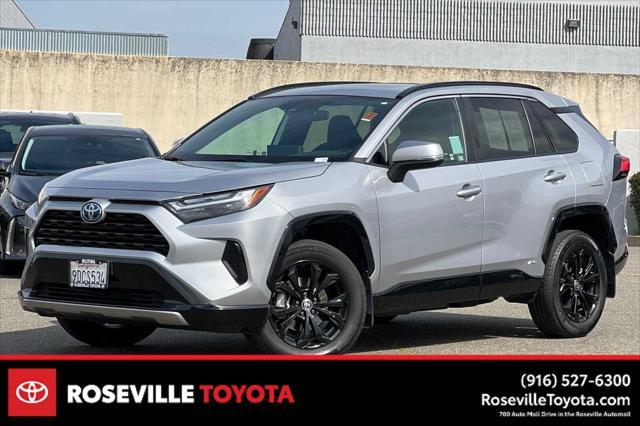 used 2022 Toyota RAV4 Hybrid car, priced at $34,977