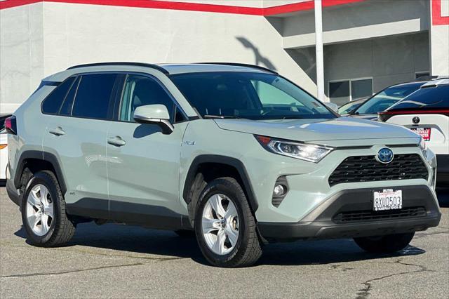 used 2021 Toyota RAV4 Hybrid car, priced at $31,977