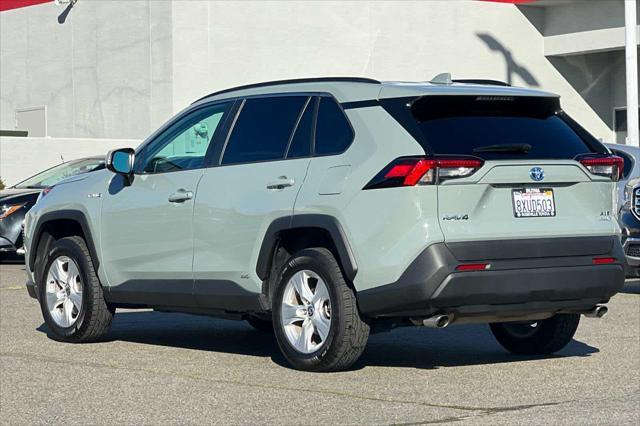 used 2021 Toyota RAV4 Hybrid car, priced at $31,977