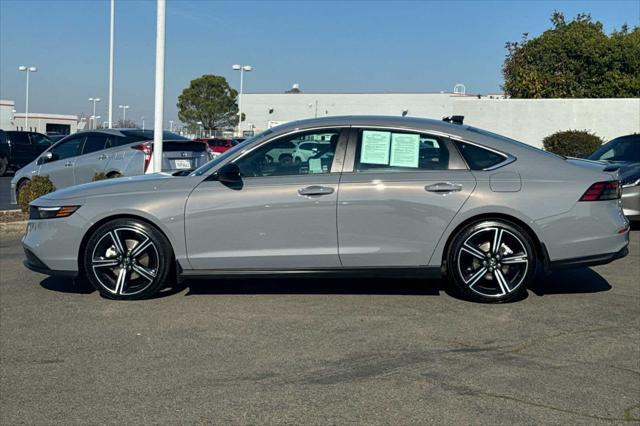 used 2023 Honda Accord Hybrid car, priced at $29,999