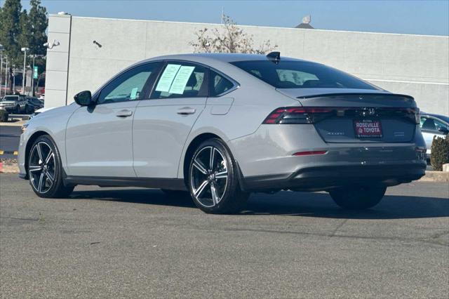 used 2023 Honda Accord Hybrid car, priced at $29,999