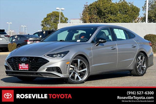 used 2021 Hyundai Sonata car, priced at $16,977