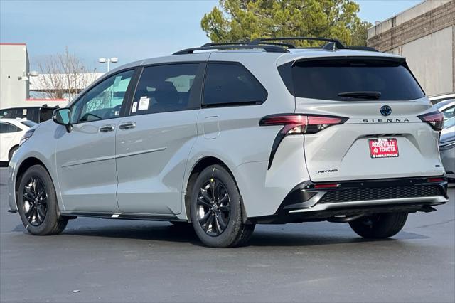 new 2025 Toyota Sienna car, priced at $64,329