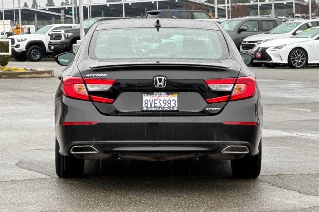 used 2021 Honda Accord car, priced at $22,977