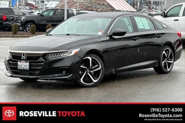 used 2021 Honda Accord car, priced at $22,977