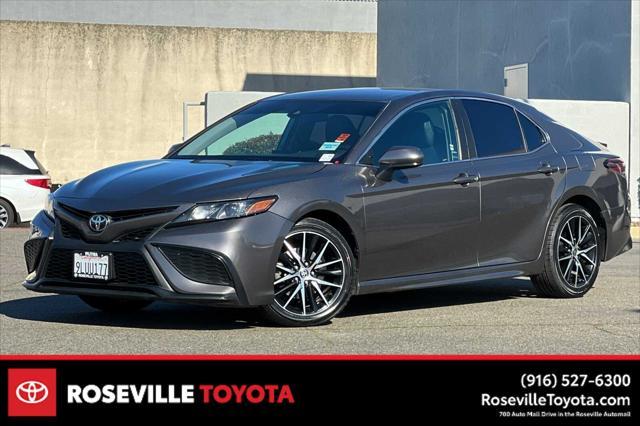 used 2021 Toyota Camry car, priced at $20,977