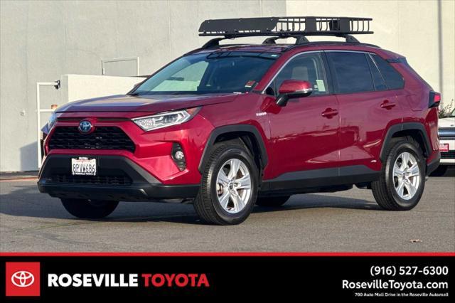 used 2020 Toyota RAV4 Hybrid car, priced at $23,977