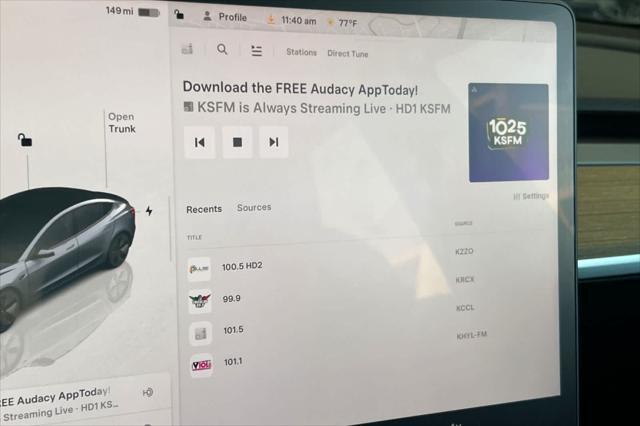 used 2023 Tesla Model 3 car, priced at $26,977
