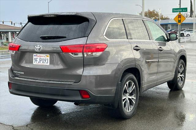 used 2017 Toyota Highlander car, priced at $19,999