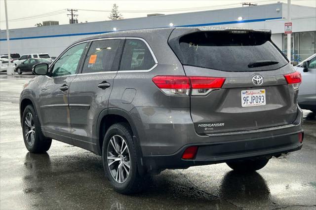 used 2017 Toyota Highlander car, priced at $19,999