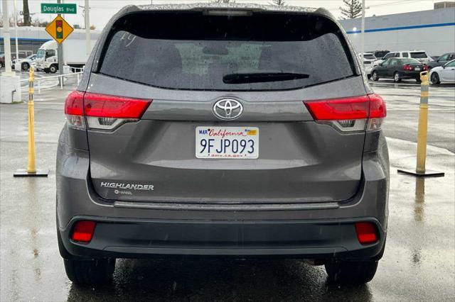 used 2017 Toyota Highlander car, priced at $19,999