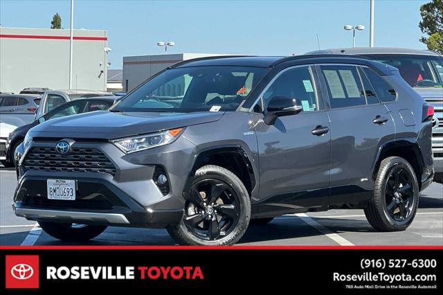 used 2019 Toyota RAV4 Hybrid car, priced at $32,999