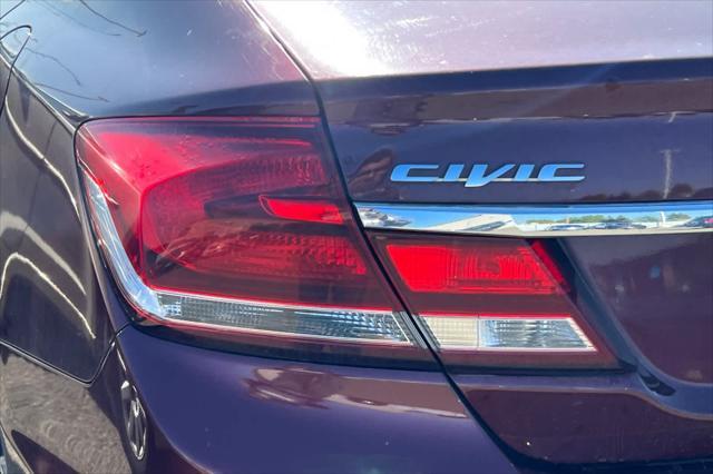 used 2015 Honda Civic car, priced at $10,999