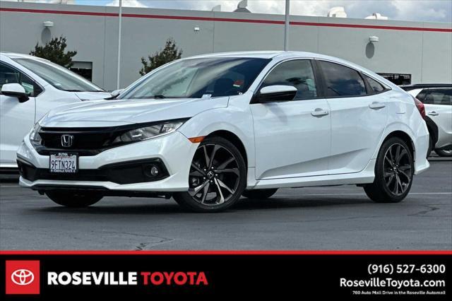 used 2021 Honda Civic car, priced at $25,999