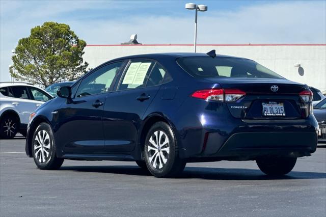 used 2020 Toyota Corolla Hybrid car, priced at $18,977