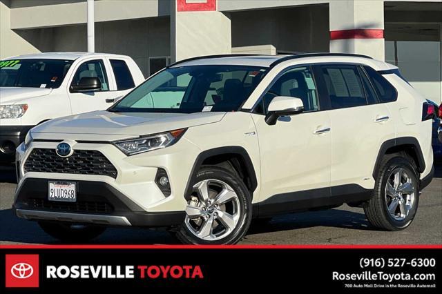 used 2021 Toyota RAV4 Hybrid car, priced at $34,999