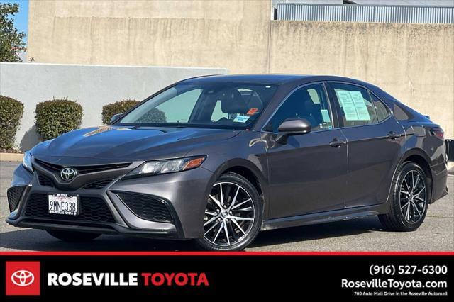 used 2021 Toyota Camry car, priced at $22,977