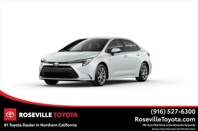 new 2025 Toyota Corolla Hybrid car, priced at $27,302