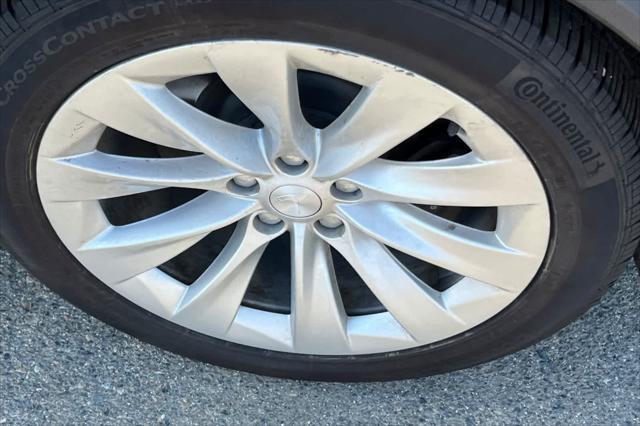 used 2017 Tesla Model X car, priced at $33,999